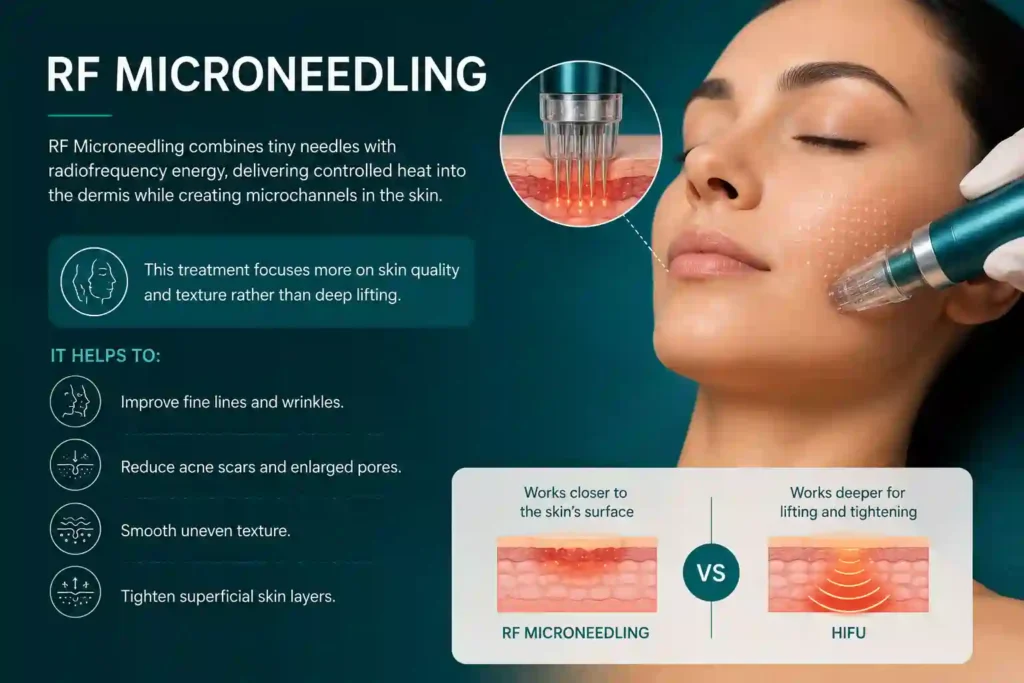 What Does RF Microneedling Do That HIFU Alone Cannot Rayleigh